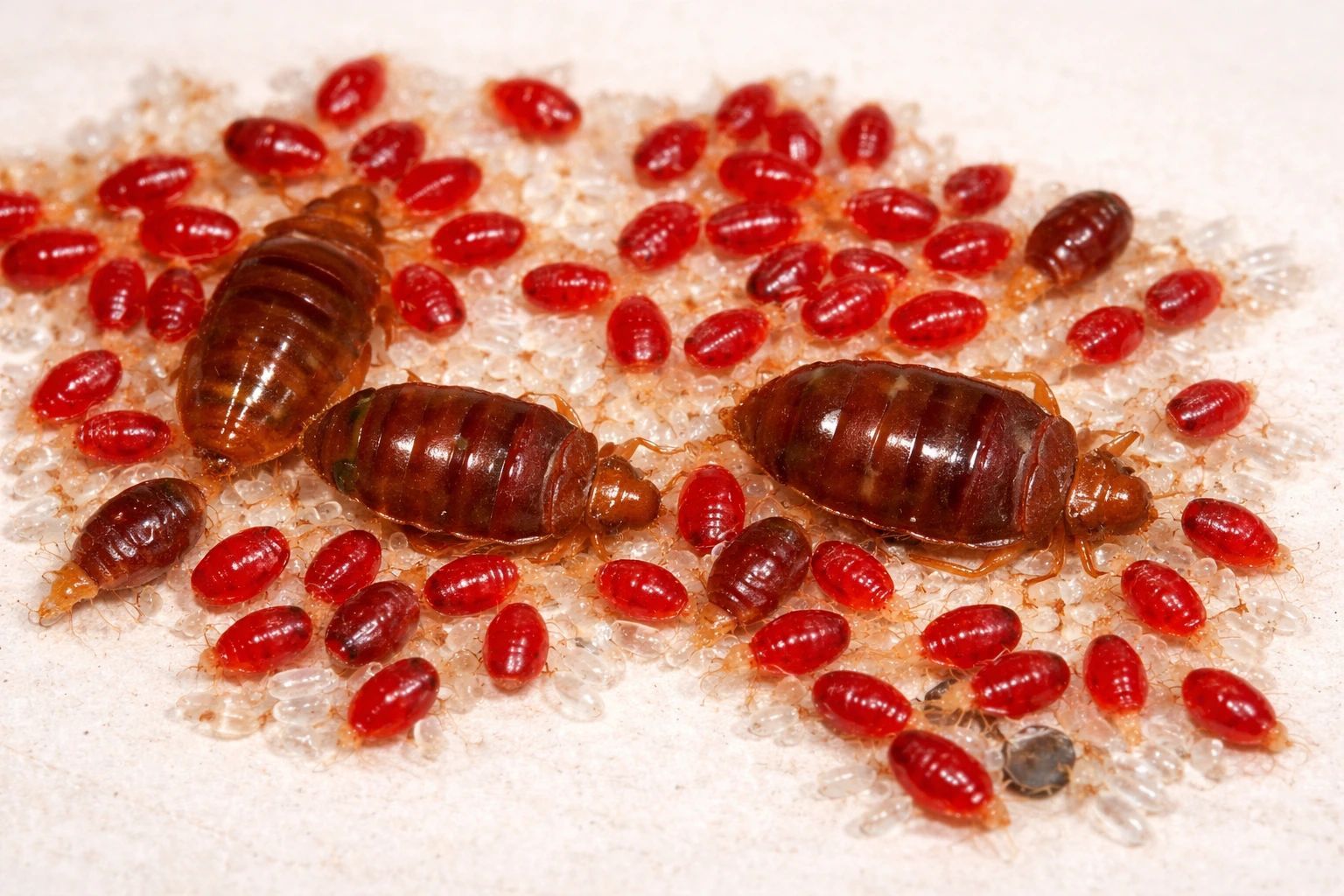 infestación de chinches en colchón en casa en CDMX