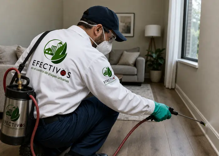 Fumigación de chinches en departamento en Estado de México