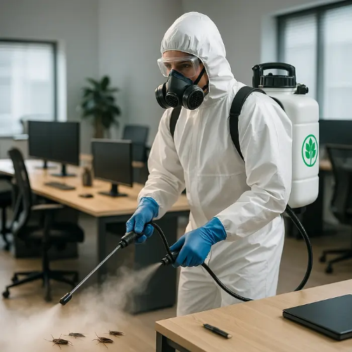 Fumigación profesional para eliminar cucarachas en bodega en Estado de México